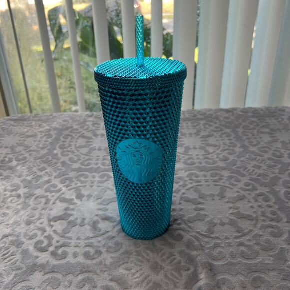 Starbucks Mermaid Teal  Tumbler 240z - Picture 1 of 6